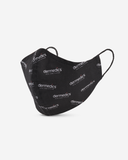 mascarilla bucal de algodón reutilizable Dermedics en preto – imagem do produto 1