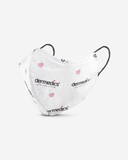 mascarilla bucal de algodón reutilizable Dermedics en branco – imagem do produto 2