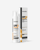 SPF 50+ 50 ml – frasco com embalagem exterior, proteção solar diária Dermedics