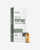 Meso PEPTIDE – plano aproximado da ampola, concentrado em ampola de mesoterapia Dermedics, uso profissional em salão