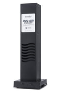 Dermedics UVC Air Sterilizer, black tower unit