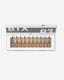 Dermedics Skincare Meso BTX.B3 – opened box with ampoules, dermo cosmetics mesotherapy ampoule concentrate