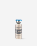 Meso WHITE (BB-Glow) – plano aproximado da ampola, branco, concentrado em ampola de mesoterapia Dermedics